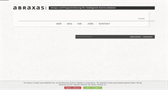 Desktop Screenshot of abraxas-medien.de